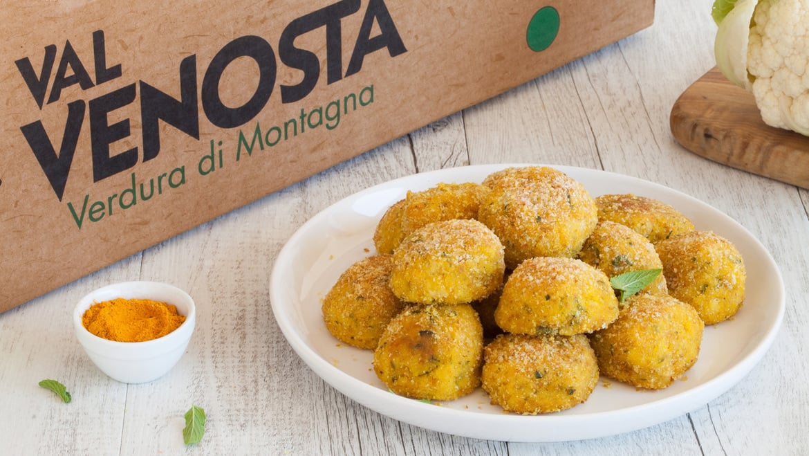Blumenkohl-Kroketten mit Curry