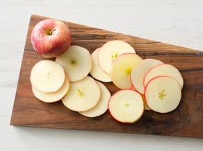 Sandwich with Gala apples,<br>bacon and fontina