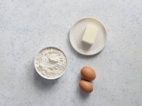 Galletas saladas con manzanas<br>Golden Delicious y speck