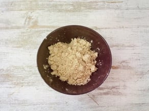 Muffins mit Pinova-Apfel und Mürbeteigcrumble