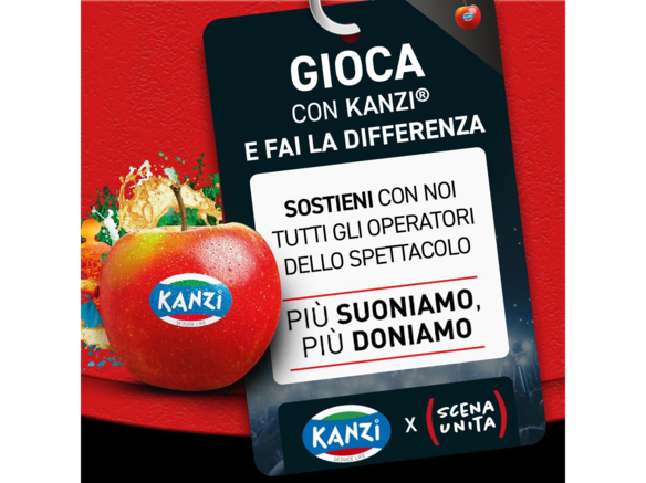 Kanzi® sostiene gli artisti della musica e dello spettacolo