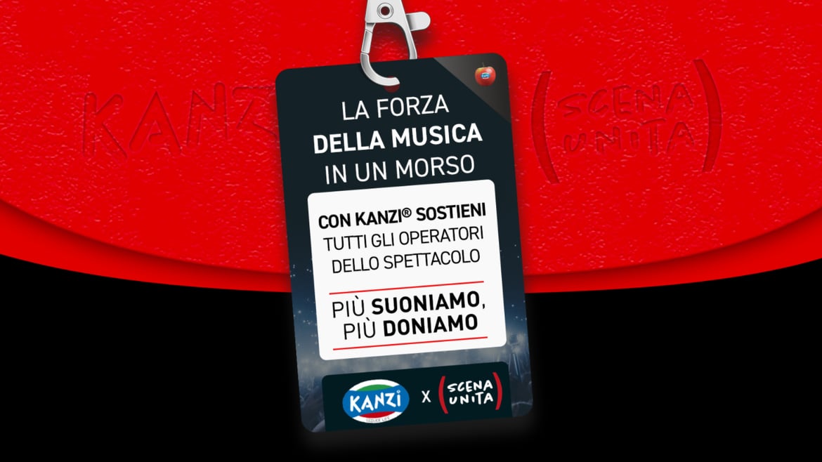 Kanzi® sostiene gli artisti della musica e dello spettacolo
