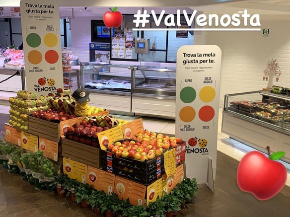 Mela Val Venosta protagonista in Cedi Gros