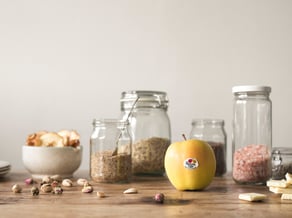 Biscotti alle mele Golden Delicious con semi