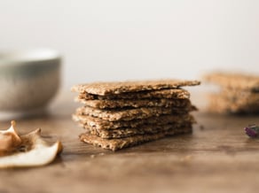 Biscotti alle mele Golden Delicious con semi