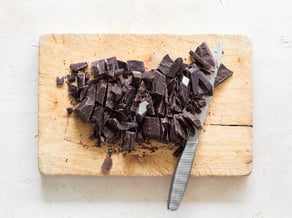 Moretti con le fragole e cioccolato fondente