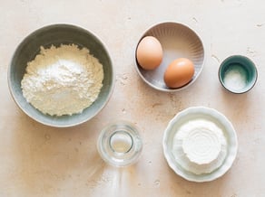 Crêpes mit Ricotta-Creme und Vinschger Marille