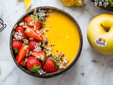 Smoothie Bowl Golden da colazione