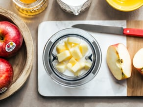 Chia parfait con manzana Gala