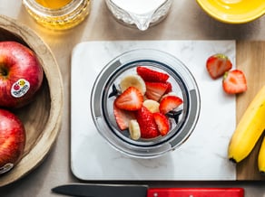 Chia parfait con manzana Gala