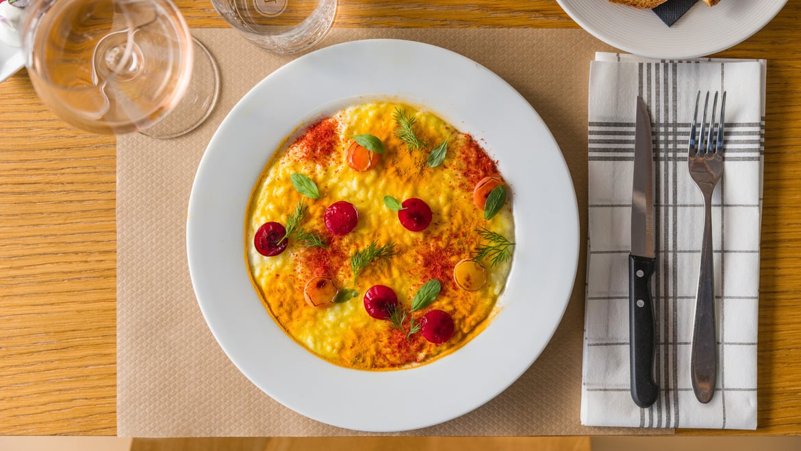 Risotto sole d'autunno