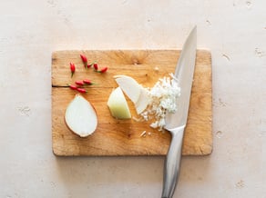 Chutney di mele Golden Delicious e cipolle