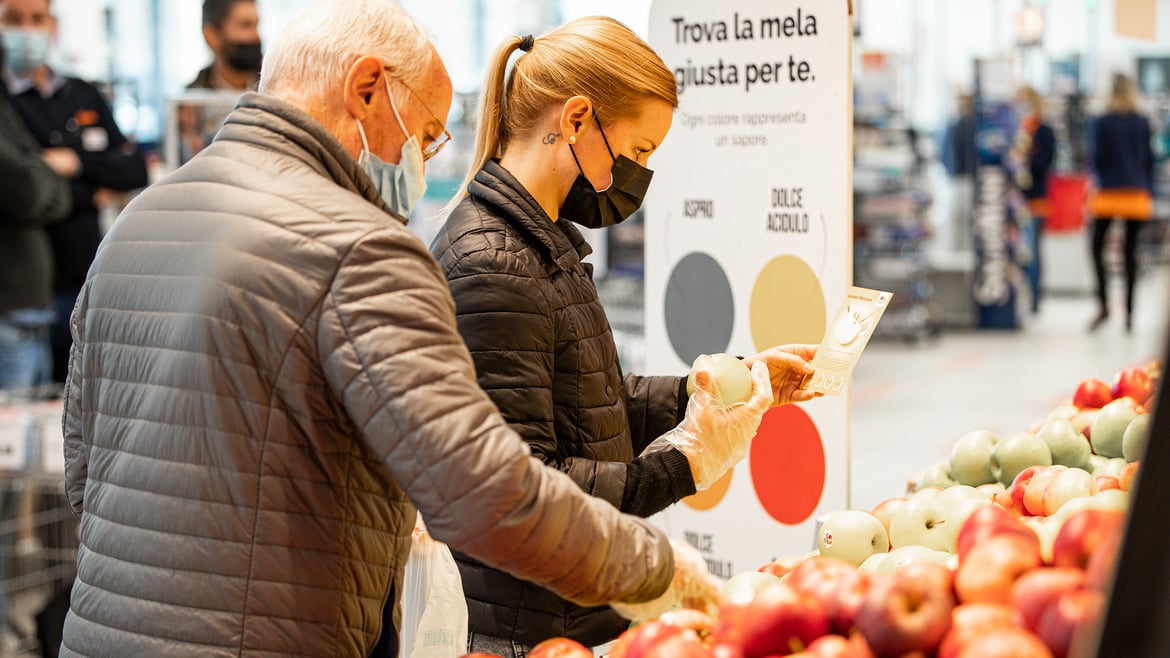 La scelta consapevole di una varietà di mela