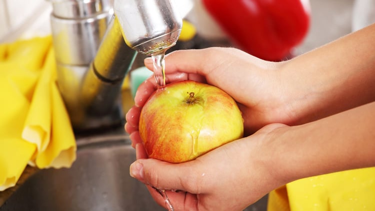 La mejor manera de lavar y disfrutar de las manzanas