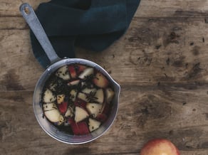 London Fog mit Pinova-Apfel