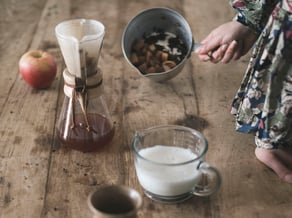 London Fog mit Pinova-Apfel
