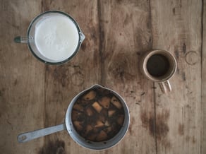 London Fog mit Pinova-Apfel