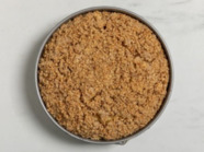 Crumb cake alle mele Golden Delicious
