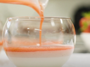 Vinschger Erdbeer-Pannacotta