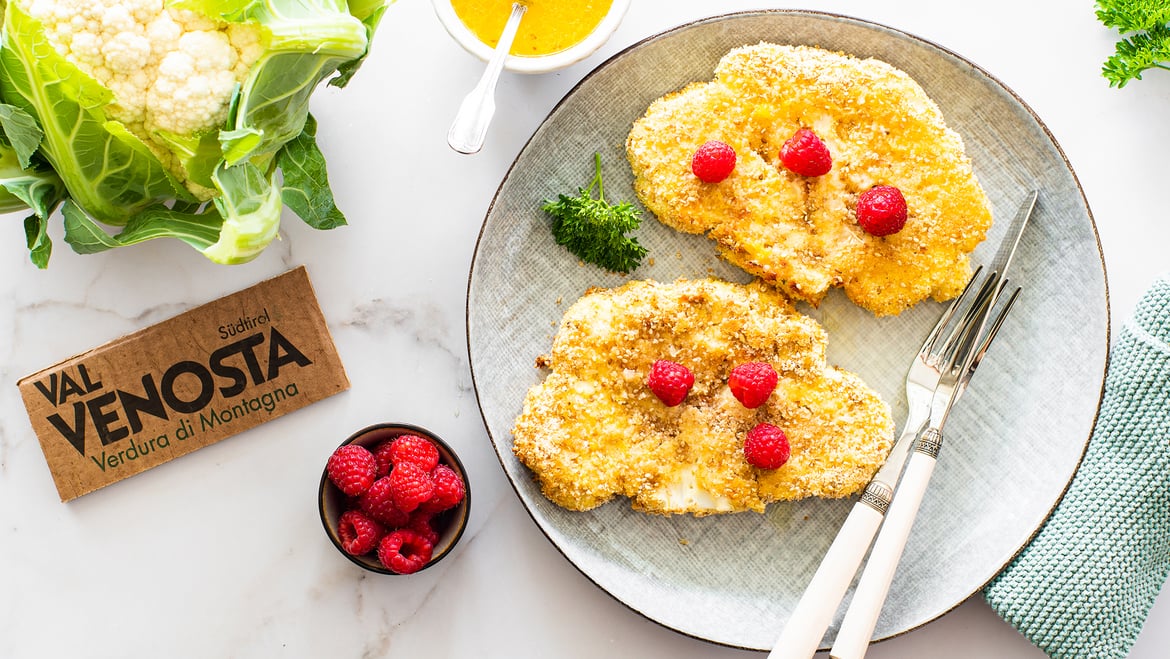 Baked cauliflower steaks