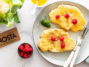 Baked cauliflower steaks