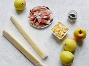 Fagottini salati alle mele Golden Delicious