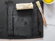 Mini strudel di pasta fillo con mele Gala bio