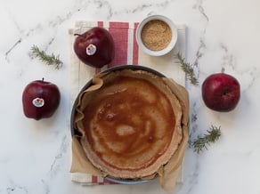 Gallette integrale di mele Red Delicious e rosmarino