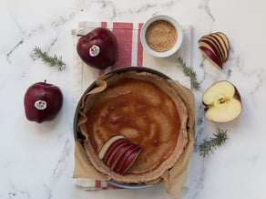 Gallette integrale di mele Red Delicious e rosmarino