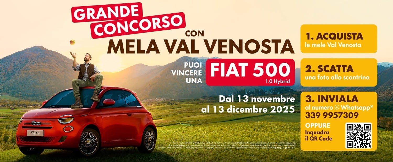 Grande Concorso con <br> Mela Val Venosta