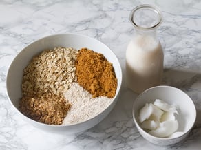 Crumble di mele Golden Delicious vegan