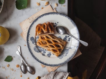 Golden Delicious-Apfeltaschen mit Marmelade