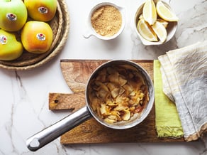 Golden Delicious-Apfeltaschen mit Marmelade