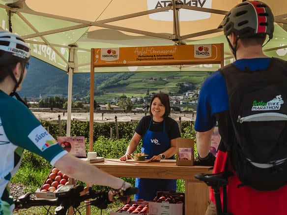 Deine Apfel-Genussrast am Vinschger Radweg