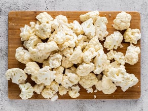Cavolfiore in pastella con salsa alla panna acida