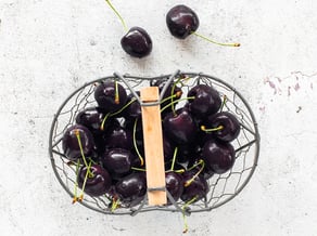 Schmarrn de ricotta con cerezas Val Venosta