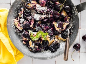 Schmarrn alla ricotta con le ciliegie Val Venosta