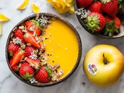 Golden Smoothie Bowl