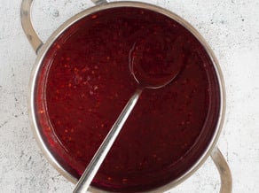 Insalata di cavolo cappuccio e radicchio con albicocche Val Venosta grigliate