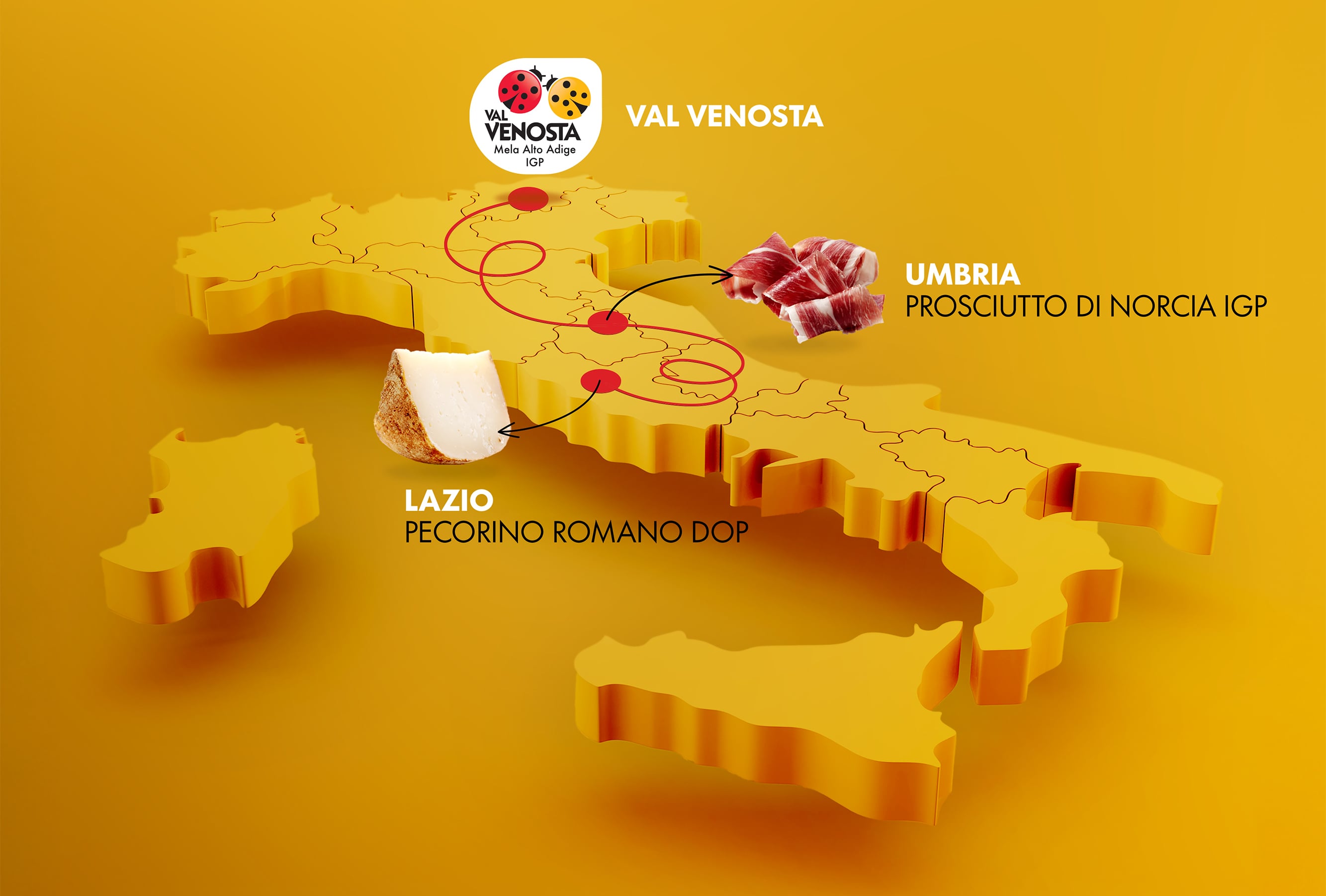 Tappe in giro per l'Italia