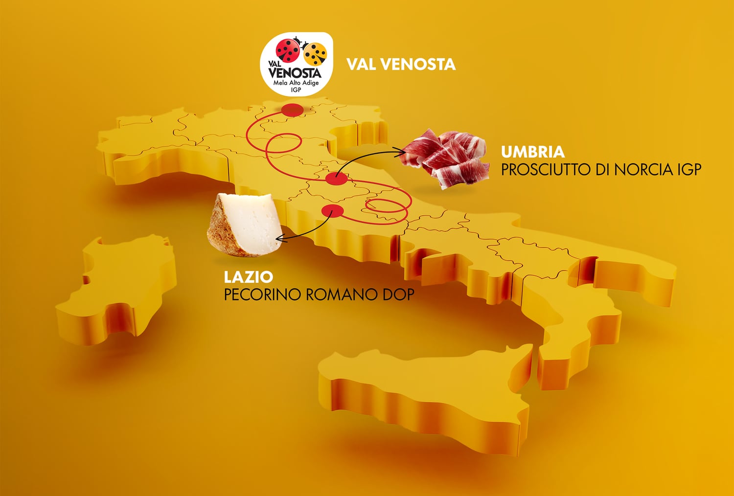 Tappe in giro per l'Italia