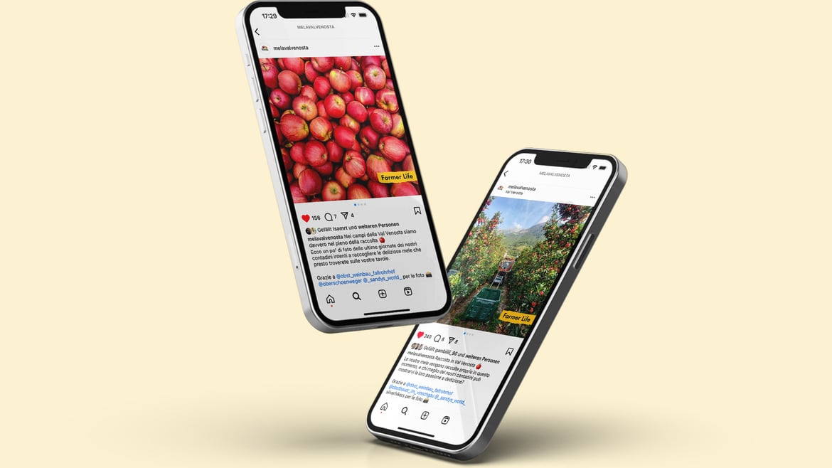 VIP y los productores: una colaboración auténtica para contar la historia de las manzanas Val Venosta