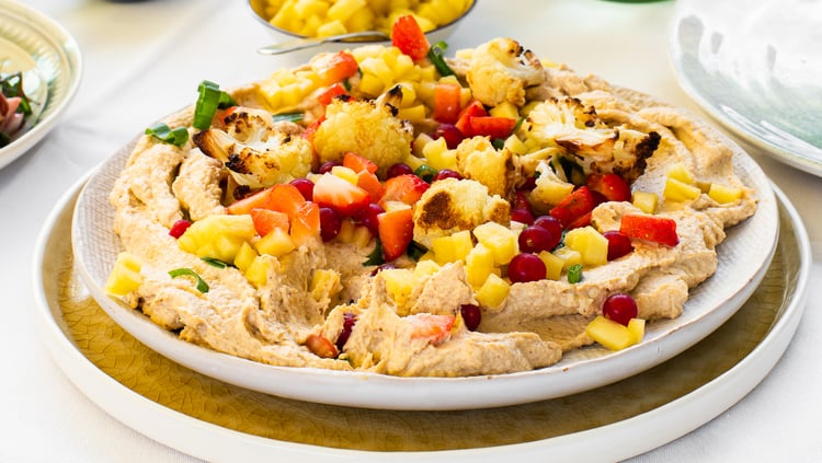 Appetizer: A different take on Hummus