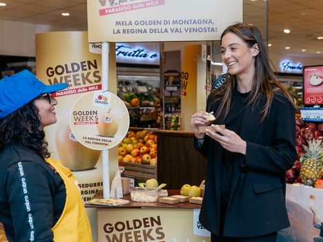 La mela Val Venosta in viaggio attraverso l’Italia: il progetto Applepairing arriva nei punti vendita