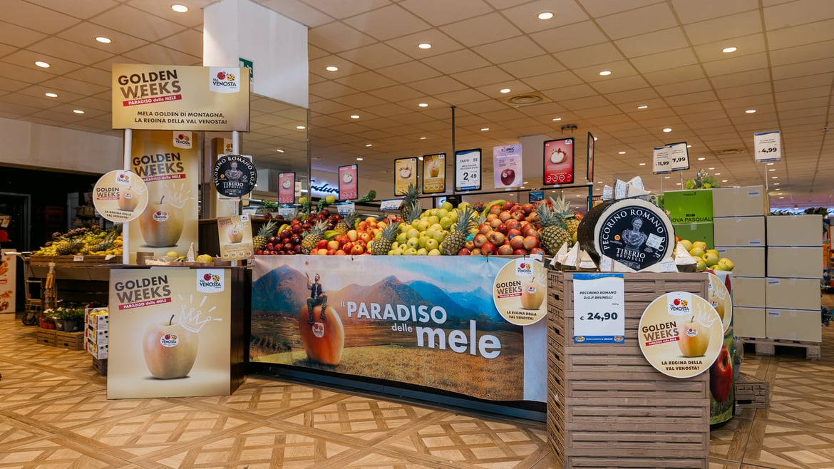 La mela Val Venosta in viaggio attraverso l’Italia: il progetto Applepairing arriva nei punti vendita
