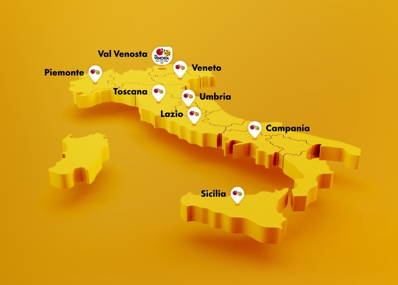 Entdecke die Etappen durch Italien 2