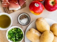 Baked potatoes mit Topaz Bio Vinschgau