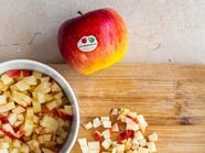 Kopie von Kopie von Sponge roll filled with spiced Red Delicious apples